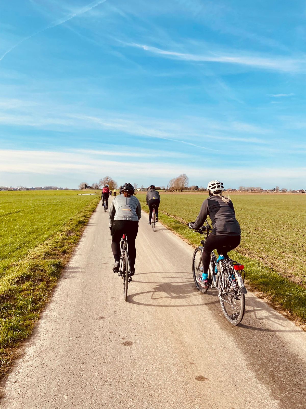 Photo of Casual Cycling Club members