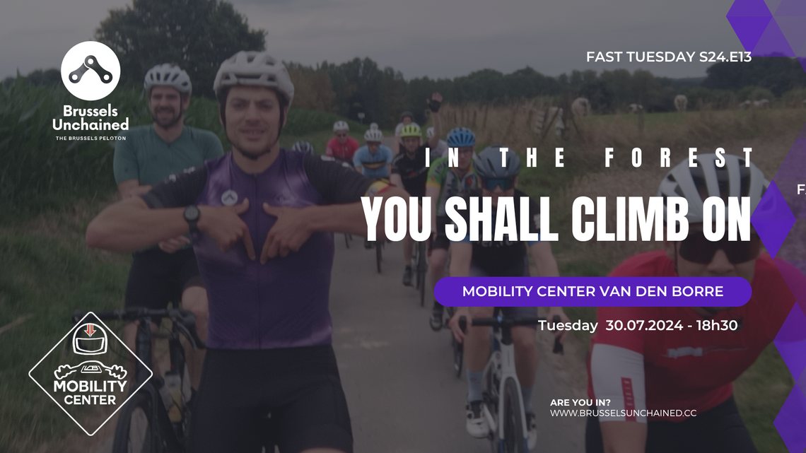 Group of cyclists down a countryside road