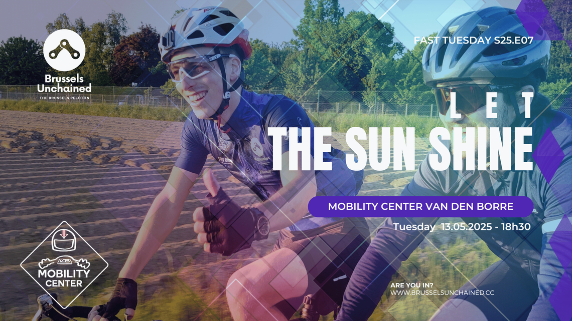 Two cyclists riding side by one, one giving a thumbs up